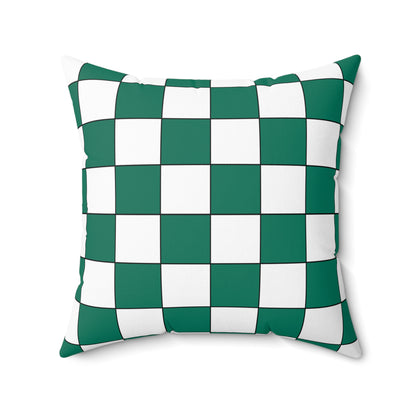 Macao Retro Check Cushion Pillow