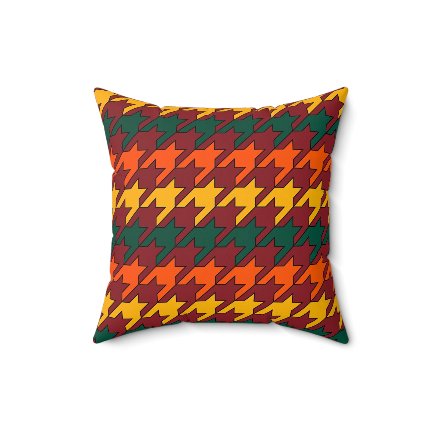 Sri Lanka Retro Houndstooth Cushion Pillow