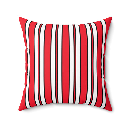 Monaco Retro Stripes Cushion Pillow