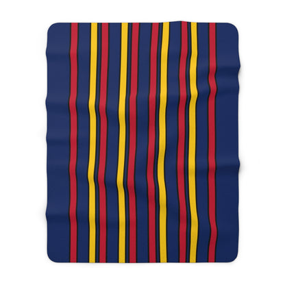 Chad Retro Stripes Blanket Throw