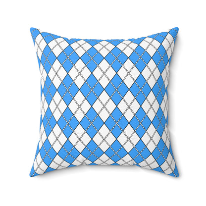 Somalia Retro Argyle Cushion Pillow