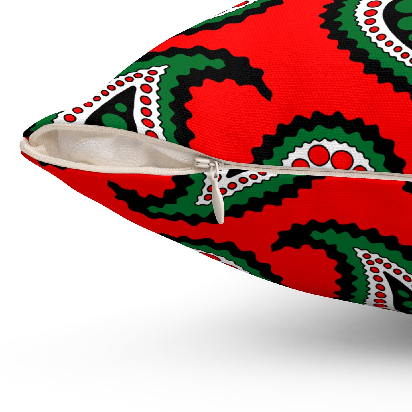 United Arab Emirates Retro Paisley Cushion Pillow