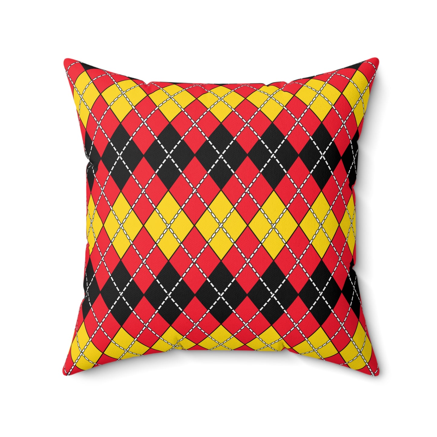 Belgium Retro Argyle Cushion Pillow