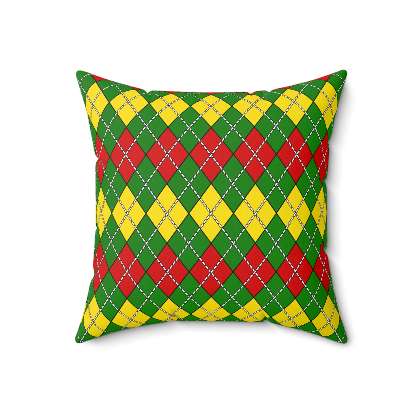 Togo Retro Argyle Cushion Pillow