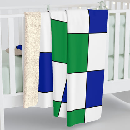 Lesotho Retro Check Blanket Throw