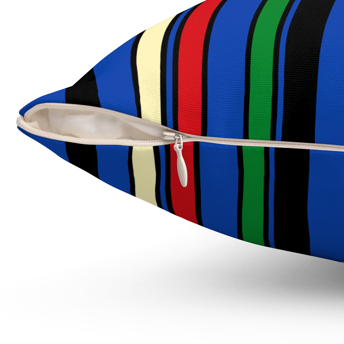 South Sudan Retro Stripes Cushion Pillow