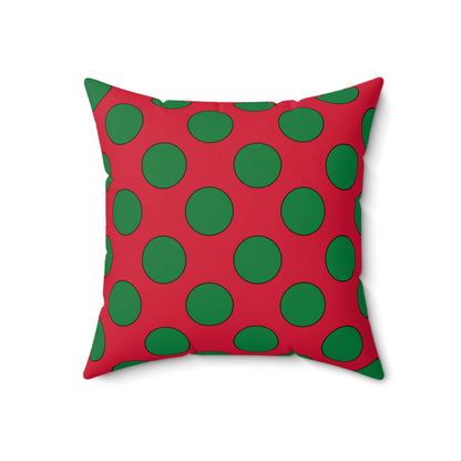 Maldives Retro Polka Dots Cushion Pillow