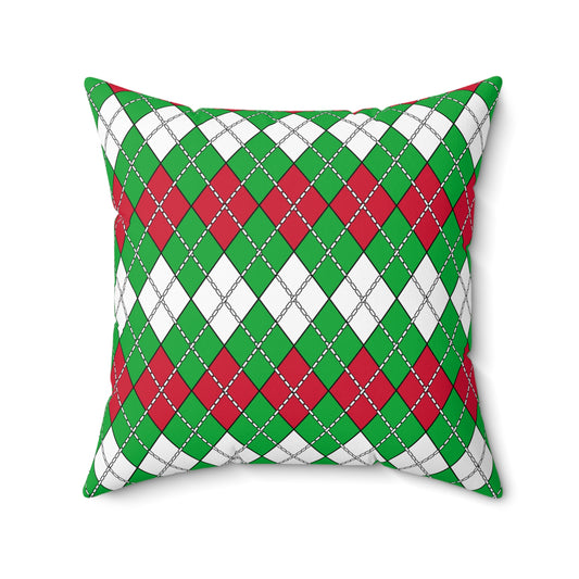 Wales Retro Argyle Cushion Pillow
