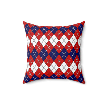Nepal Retro Argyle Cushion Pillow