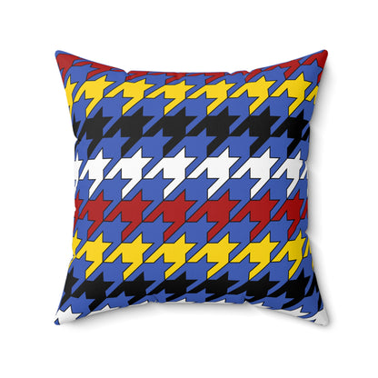 Eswatini Retro Houndstooth Cushion Pillow