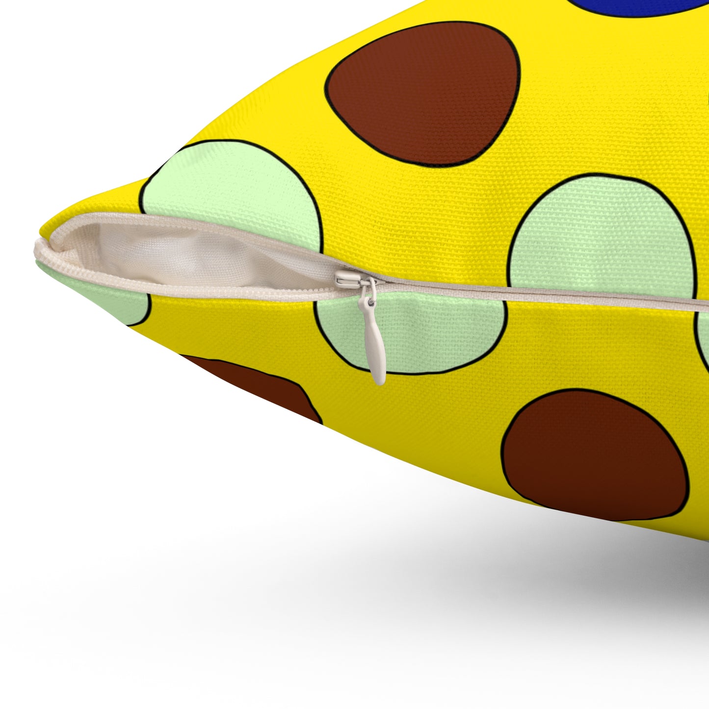 Ecuador Retro Polka Dots Cushion Pillow