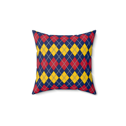 Chad Retro Argyle Cushion Pillow