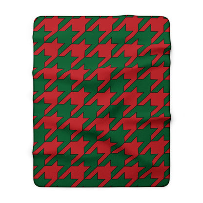 Morocco Retro Houndstooth Blanket Throw