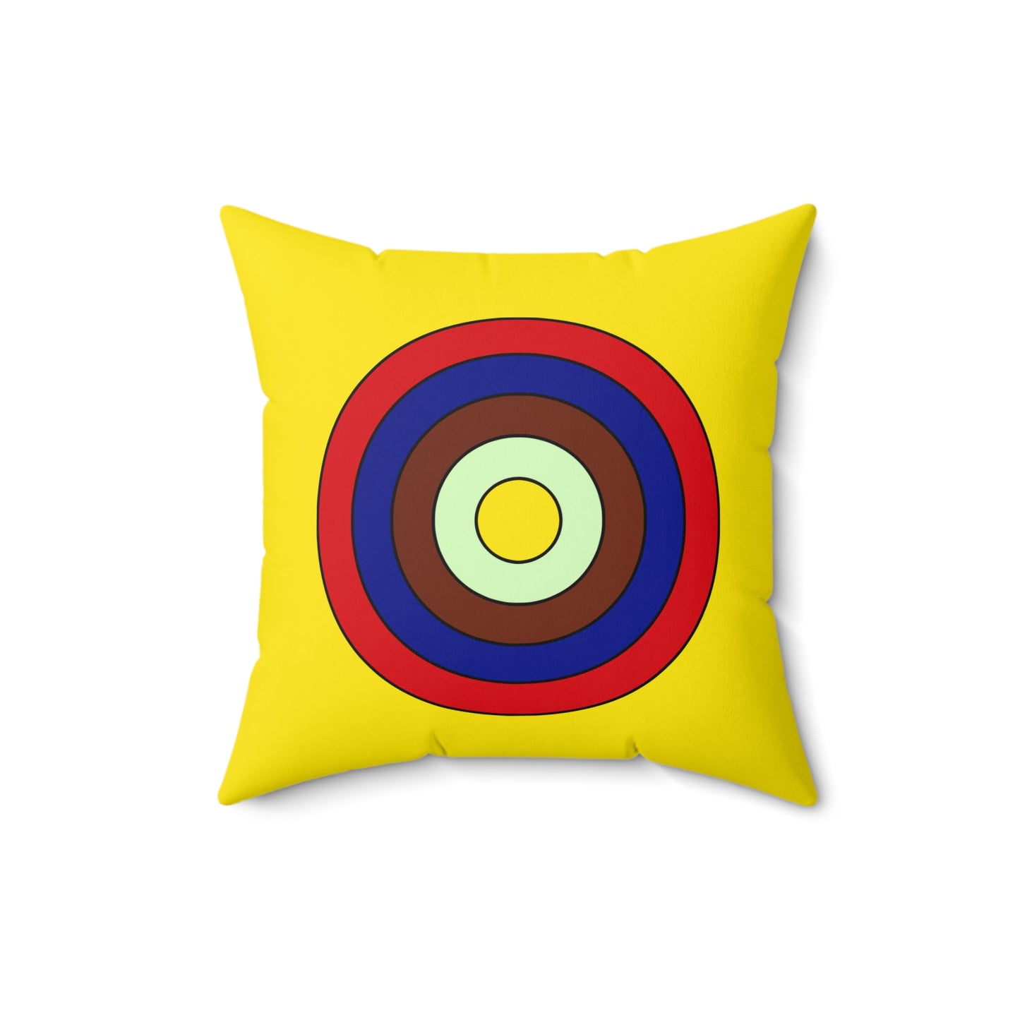 Ecuador Retro Target Cushion Pillow