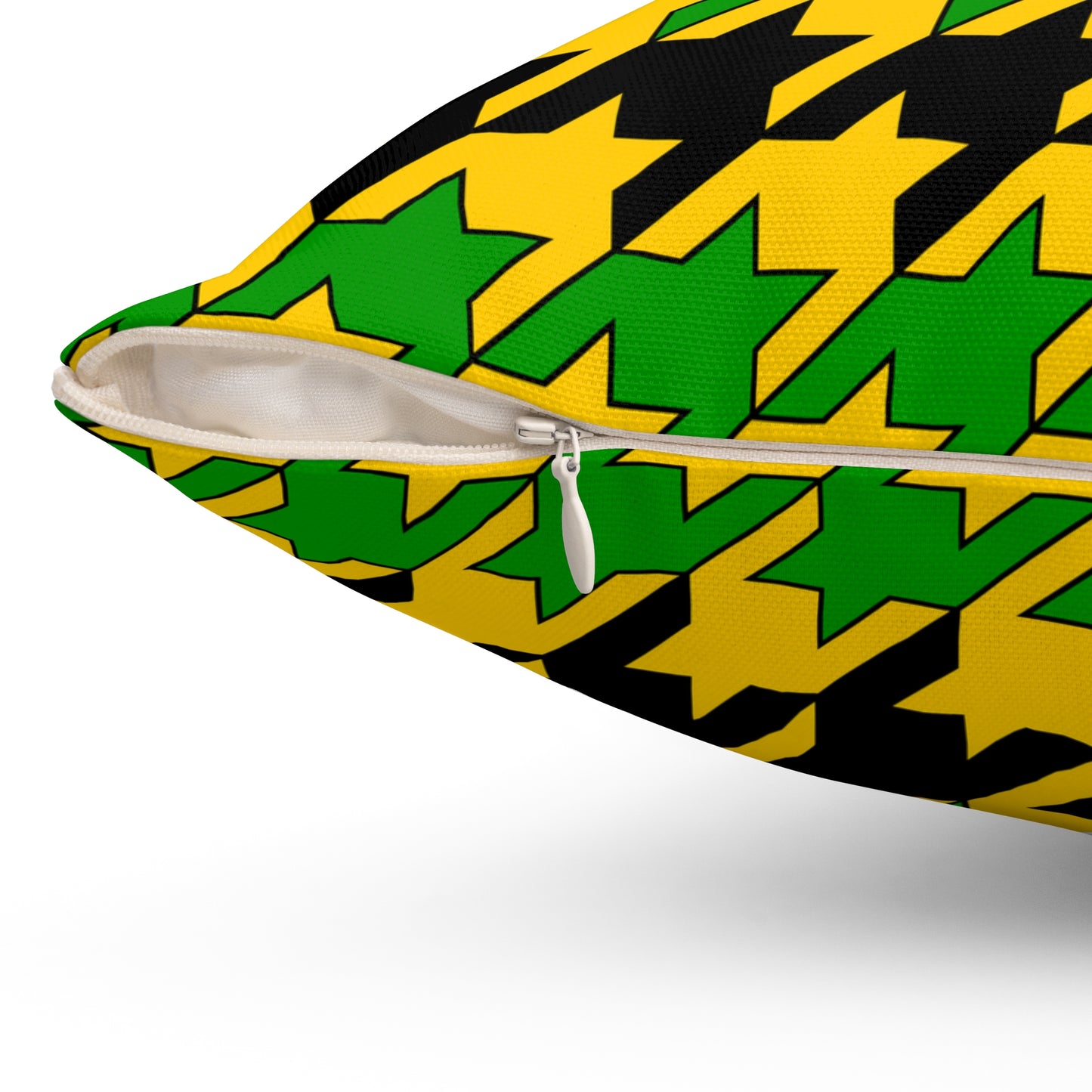 Jamaica Retro Houndstooth Cushion Pillow