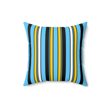 Saint Lucia Retro Stripes Cushion Pillow
