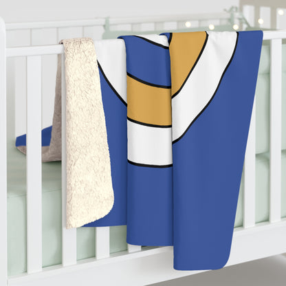 Marshall Islands Retro Target Blanket Throw