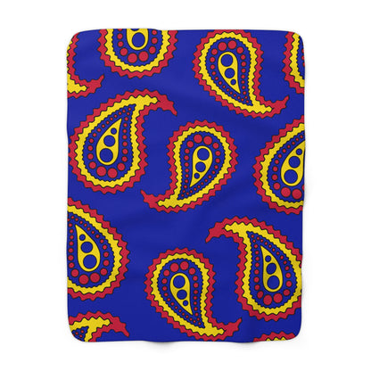 Andorra Retro Paisley Blanket Throw
