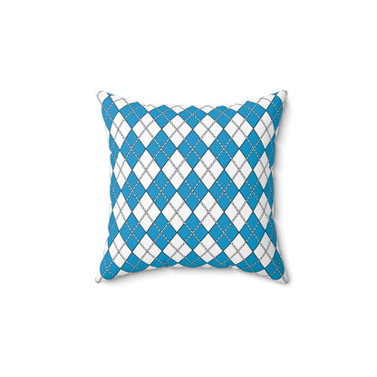 Galicia Retro Argyle Cushion Pillow