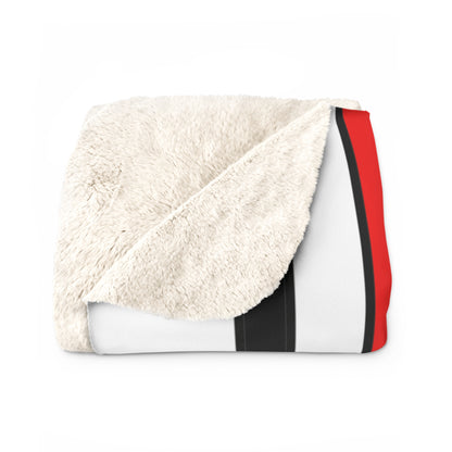 Yemen Retro Stripes Blanket Throw
