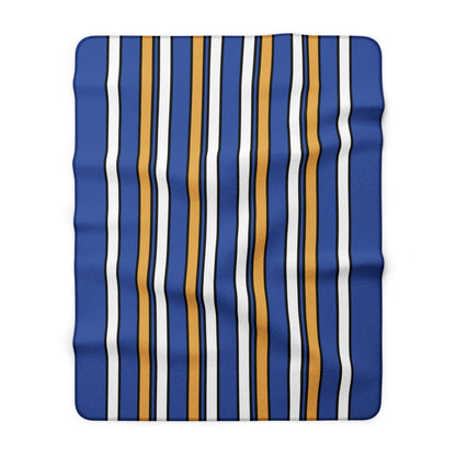 Marshall Islands Retro Stripes Blanket Throw