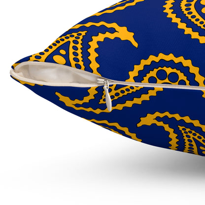 Nauru Retro Paisley Cushion Pillow