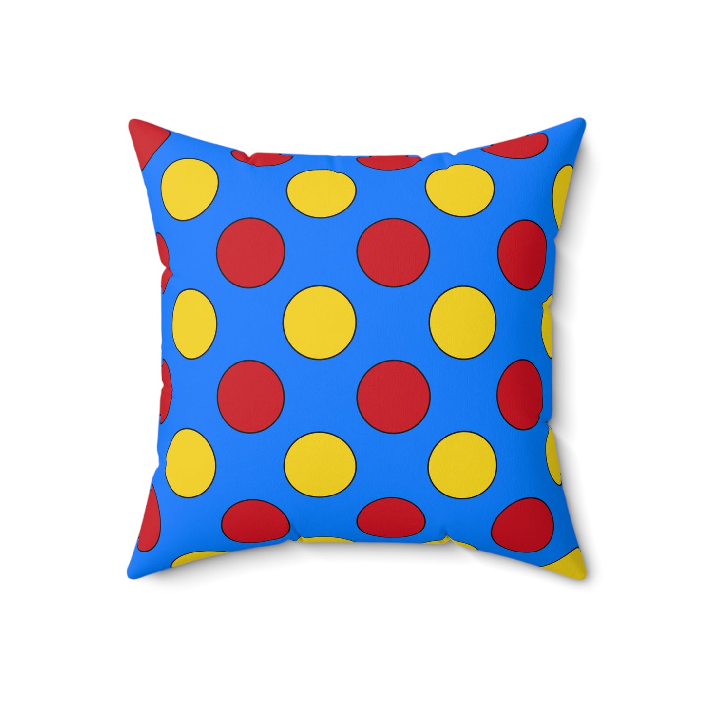 Democratic Republic of the Congo Retro Polka Dots Cushion Pillow