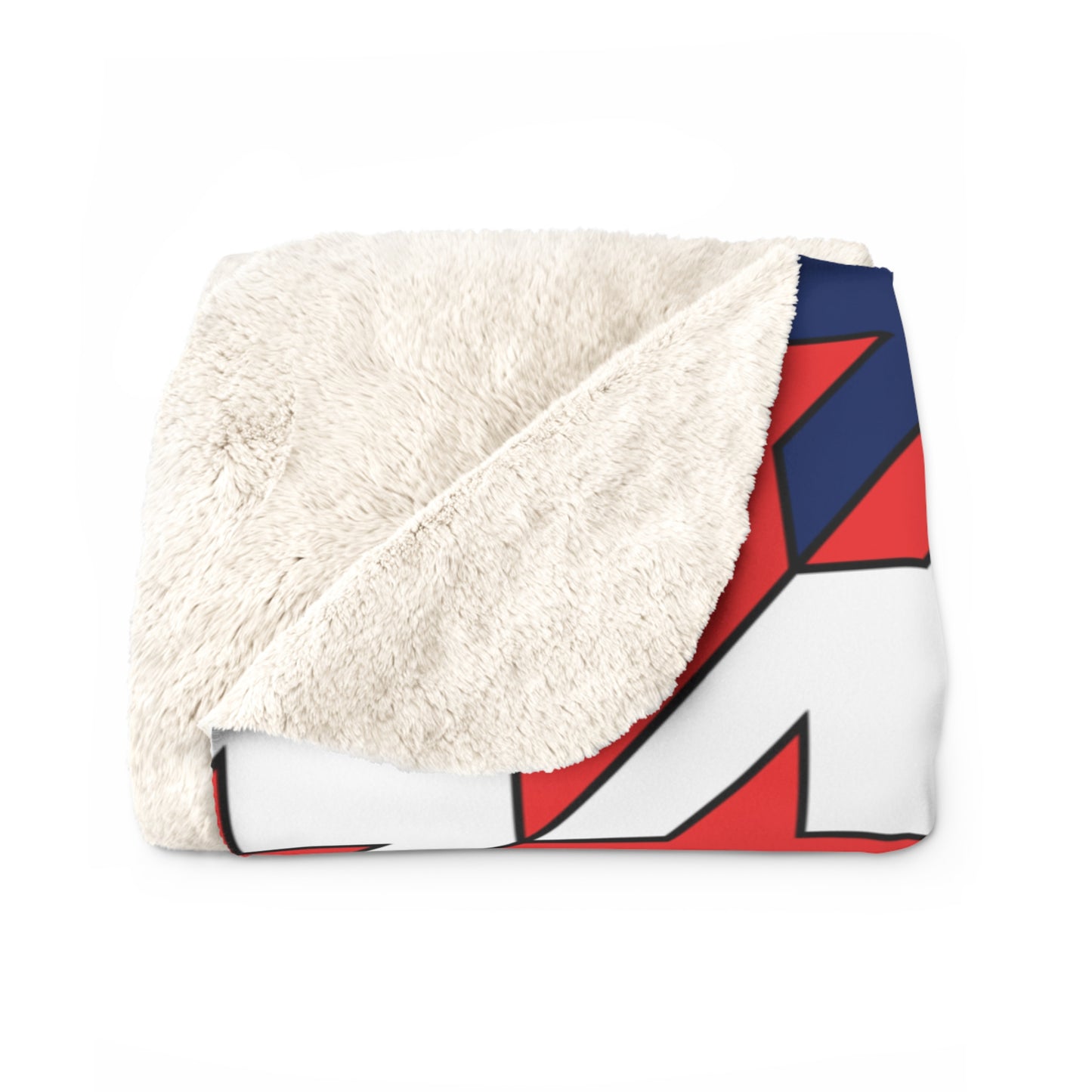 Svalbard And Jan Mayen Retro Houndstooth Blanket Throw