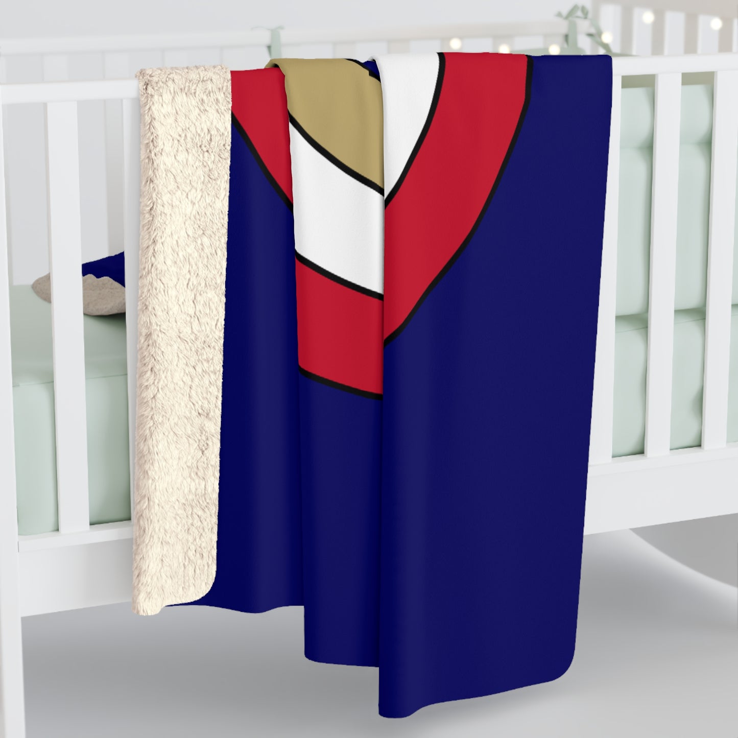 Saint Helena Retro Target Blanket Throw