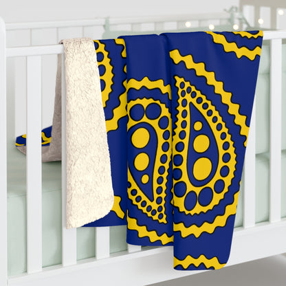 Tokelau Retro Paisley Blanket Throw