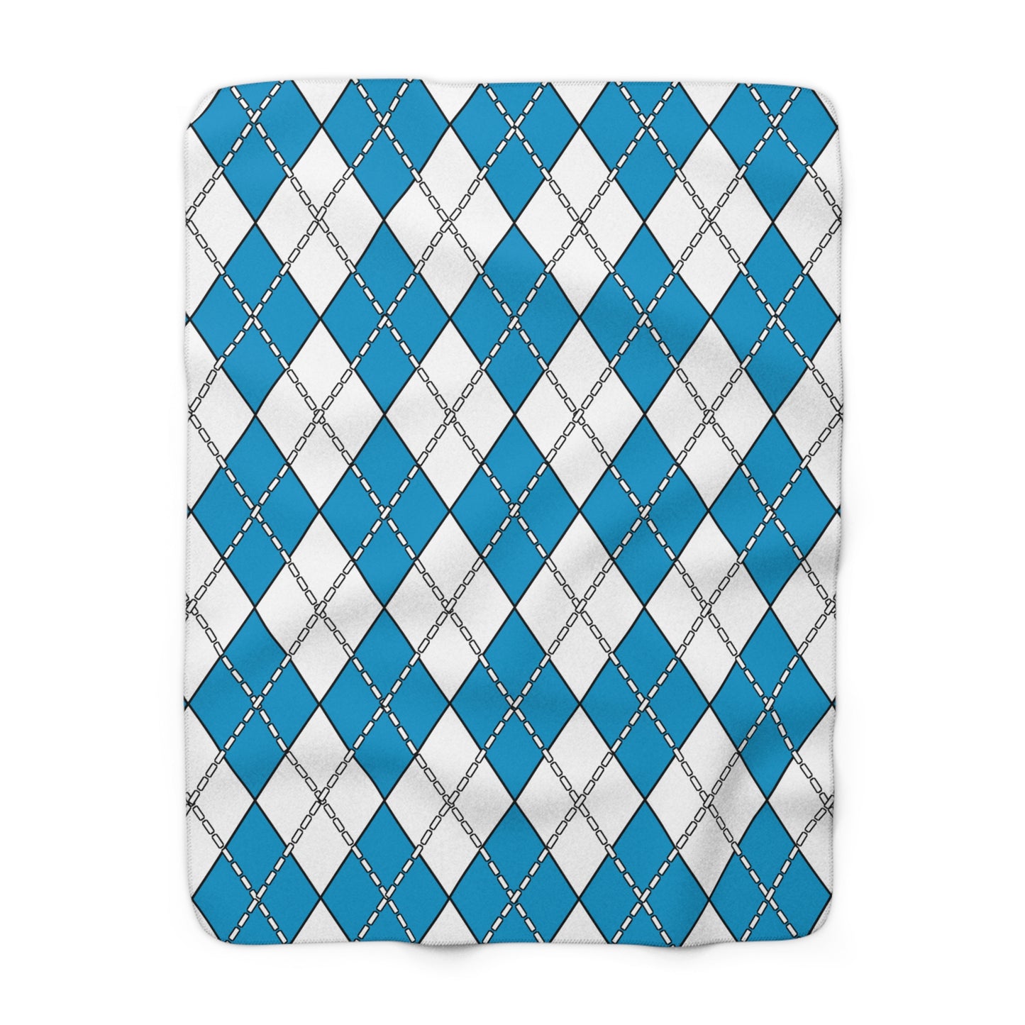 Galicia Retro Argyle Blanket Throw