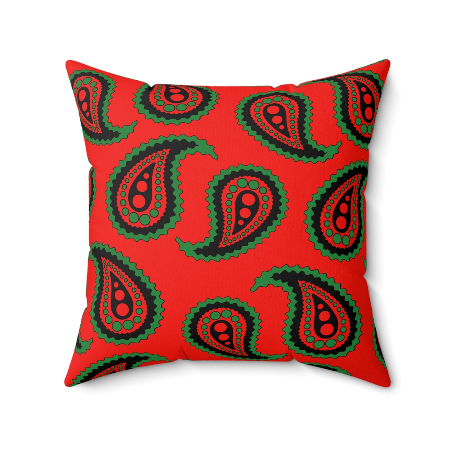 Malawi Retro Paisley Cushion Pillow