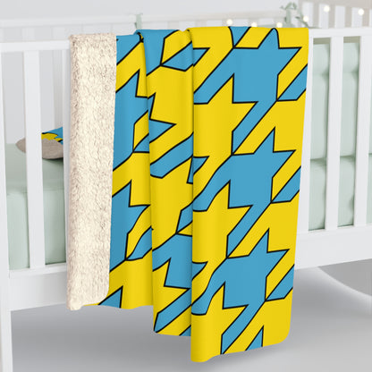 Palau Retro Houndstooth Blanket Throw