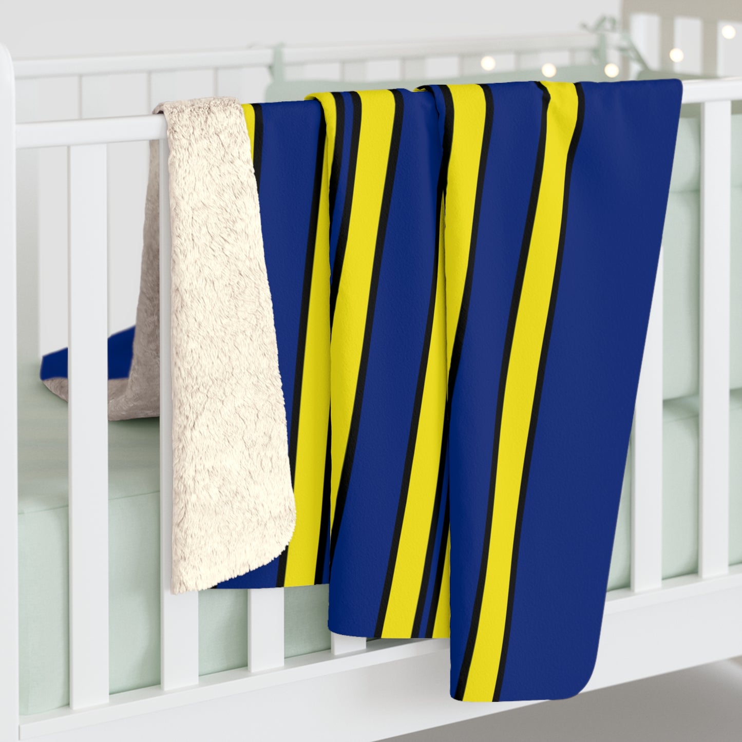 Curacao Retro Stripes Blanket Throw