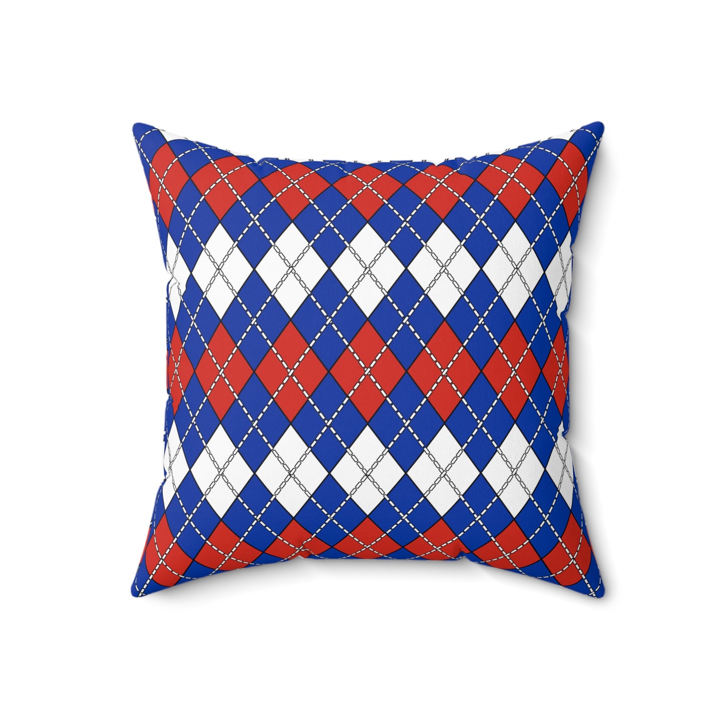 Russia Retro Argyle Cushion Pillow