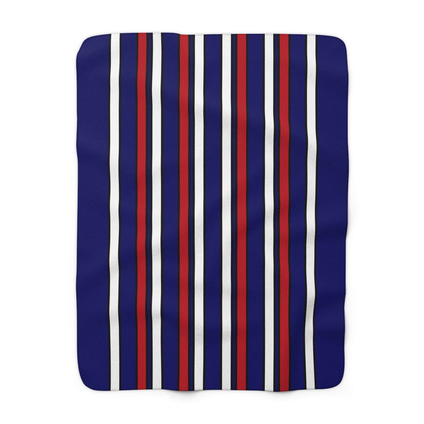 American Samoa Retro Stripes Blanket Throw