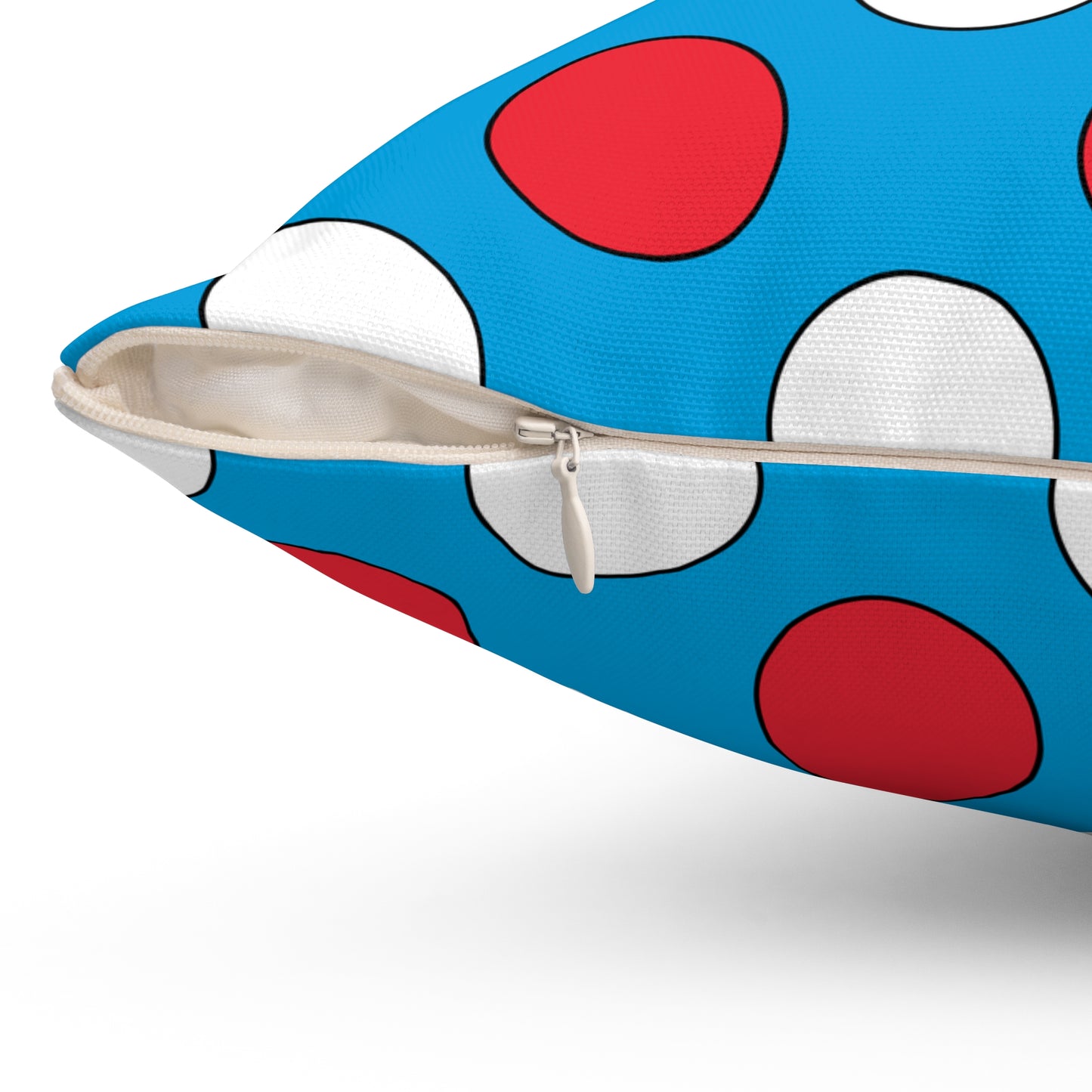 Luxembourg Retro Polka Dots Cushion Pillow