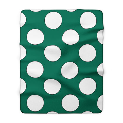 Macao Retro Polka Dots Blanket Throw