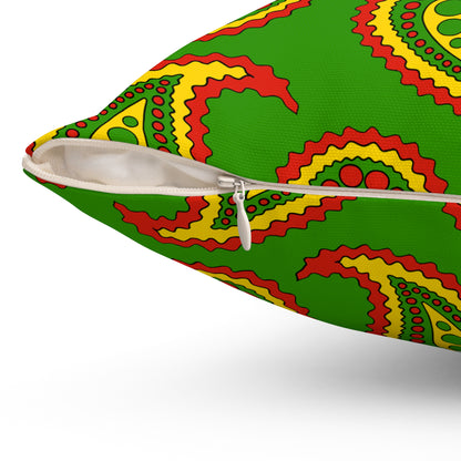 Benin Retro Paisley Cushion Pillow