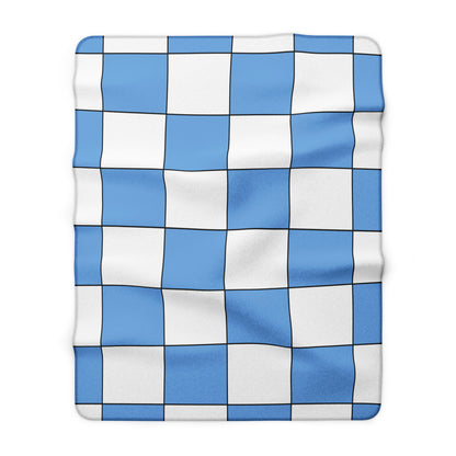 Argentina Retro Check Blanket Throw