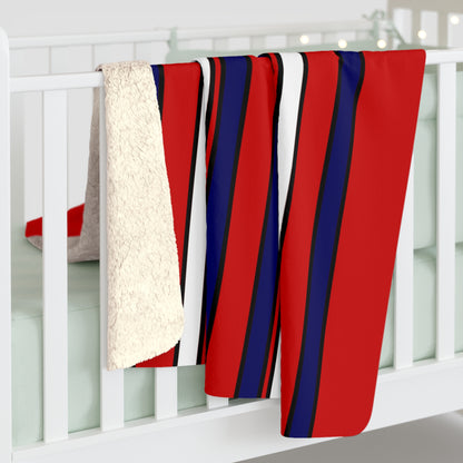 Nepal Retro Stripes Blanket Throw