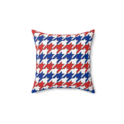 Faroe Islands Retro Houndstooth Cushion Pillow
