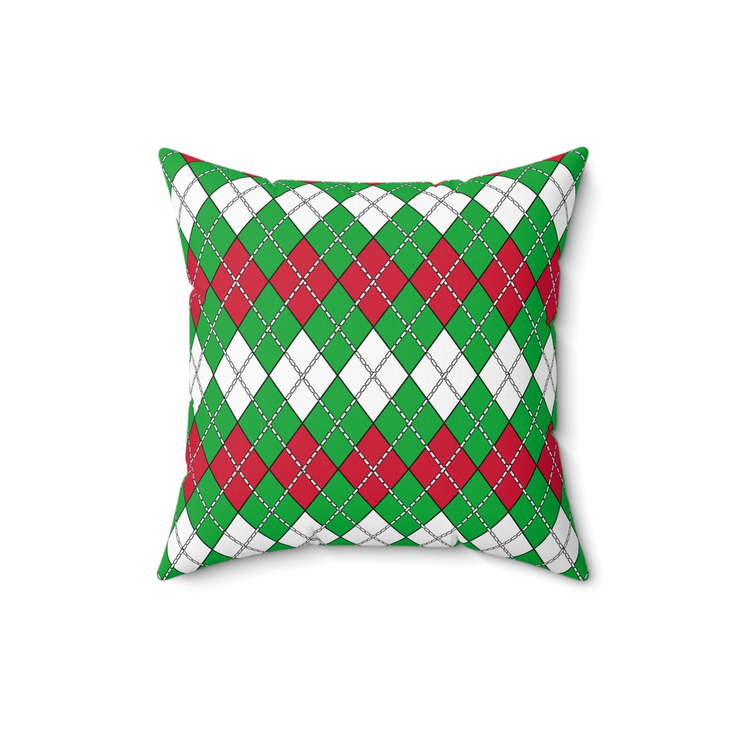 Wales Retro Argyle Cushion Pillow