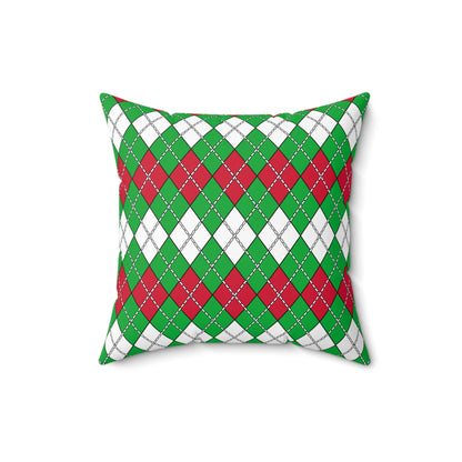 Wales Retro Argyle Cushion Pillow