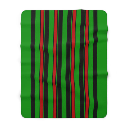 Afghanistan Retro Stripes Blanket Throw