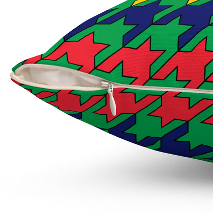 Mauritius Retro Houndstooth Cushion Pillow