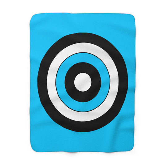 Botswana Retro Target Blanket Throw