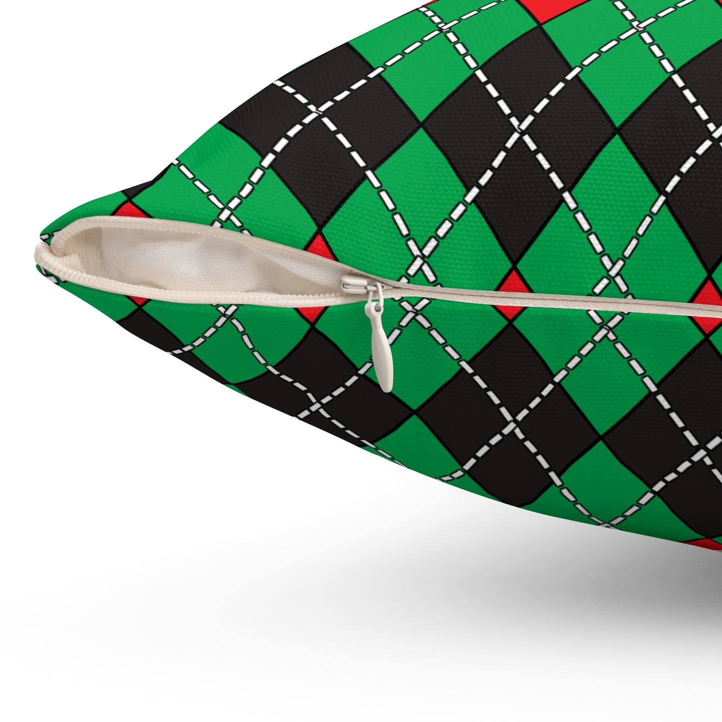 Martinique Retro Argyle Cushion Pillow