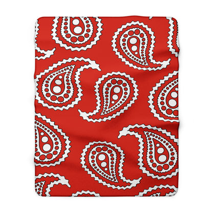 Canada Retro Paisley Blanket Throw