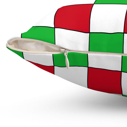 Burundi Retro Check Cushion Pillow
